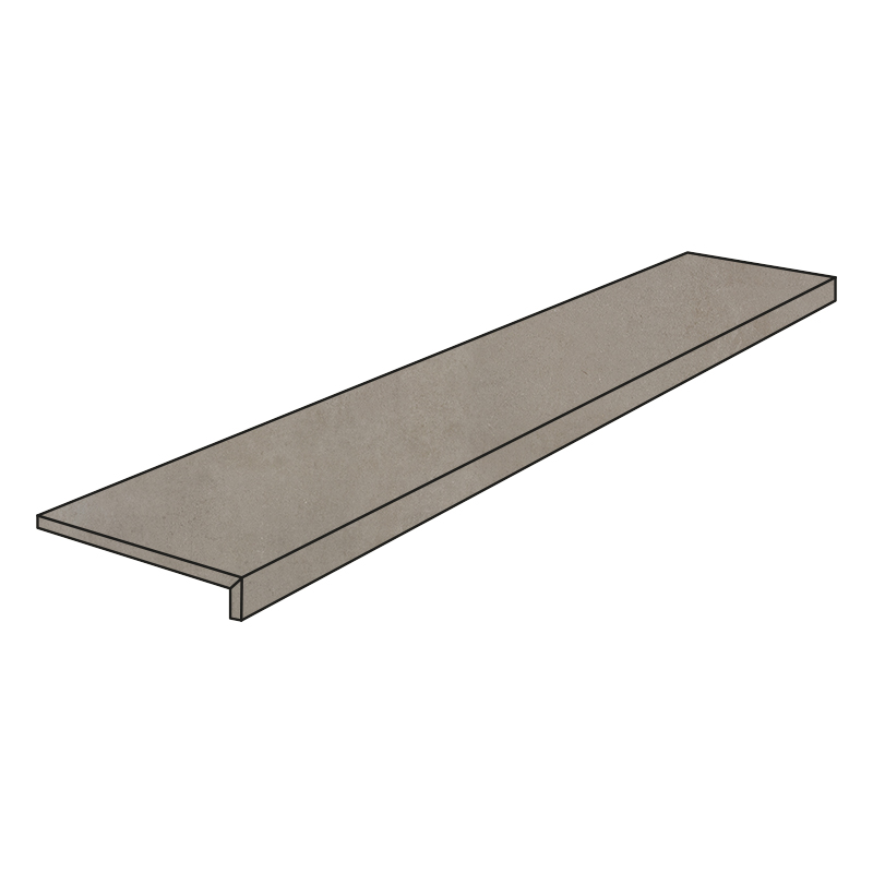 Cercom Infinity Sand Costa Retta 30 x 120 x 3,3 cm Stufenplatte