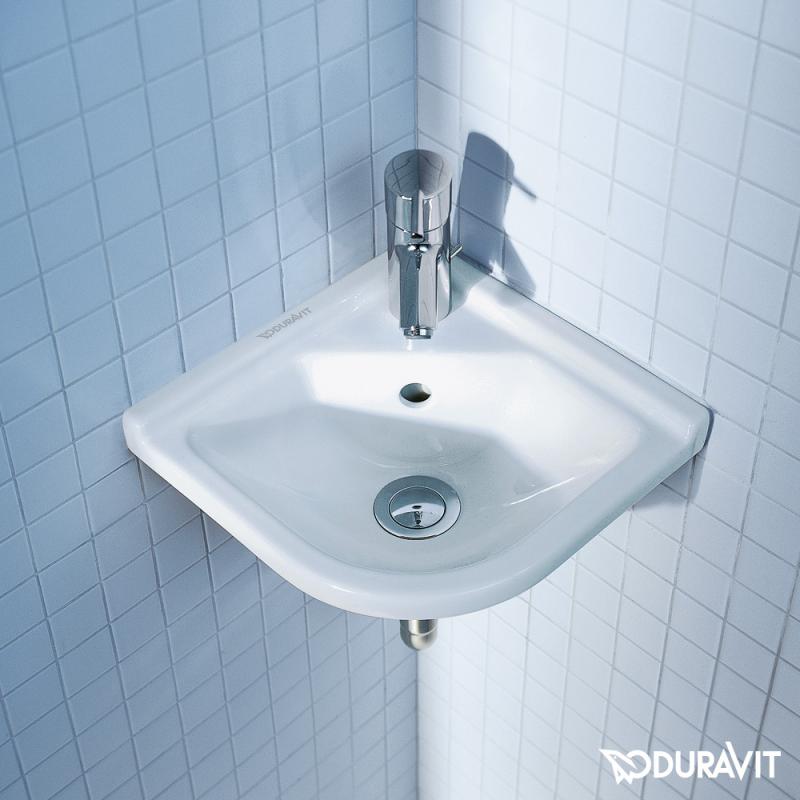 Duravit Starck 3 Eck-Handwaschbecken 43 x 38 cm