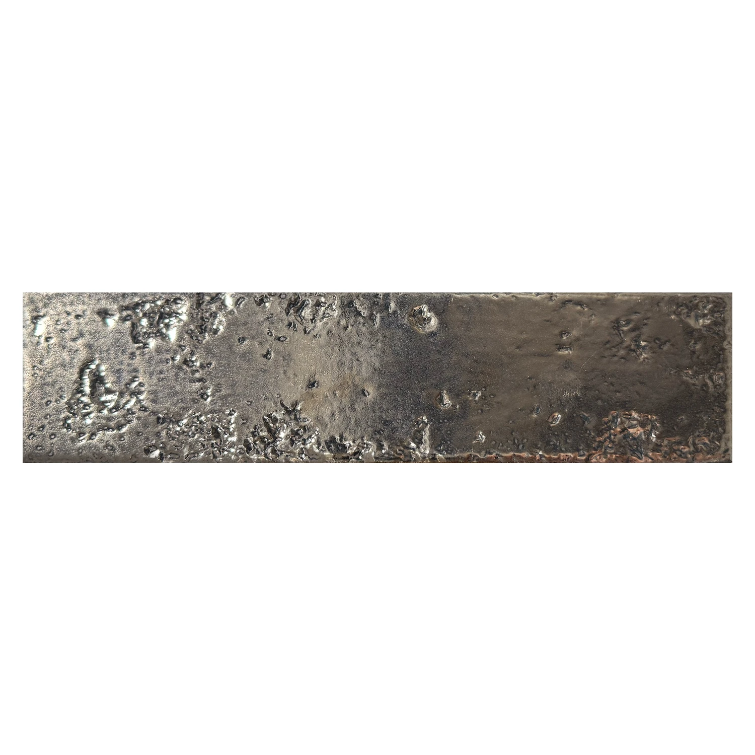 Wandfliese Brick Ziegeloptik Ark Metal 6 x 25 cm