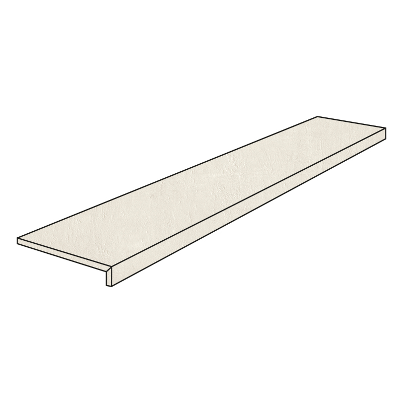 Serenissima Evoca Avorio Costa Retta 30 x 120 x 3,3 cm Stufenplatte
