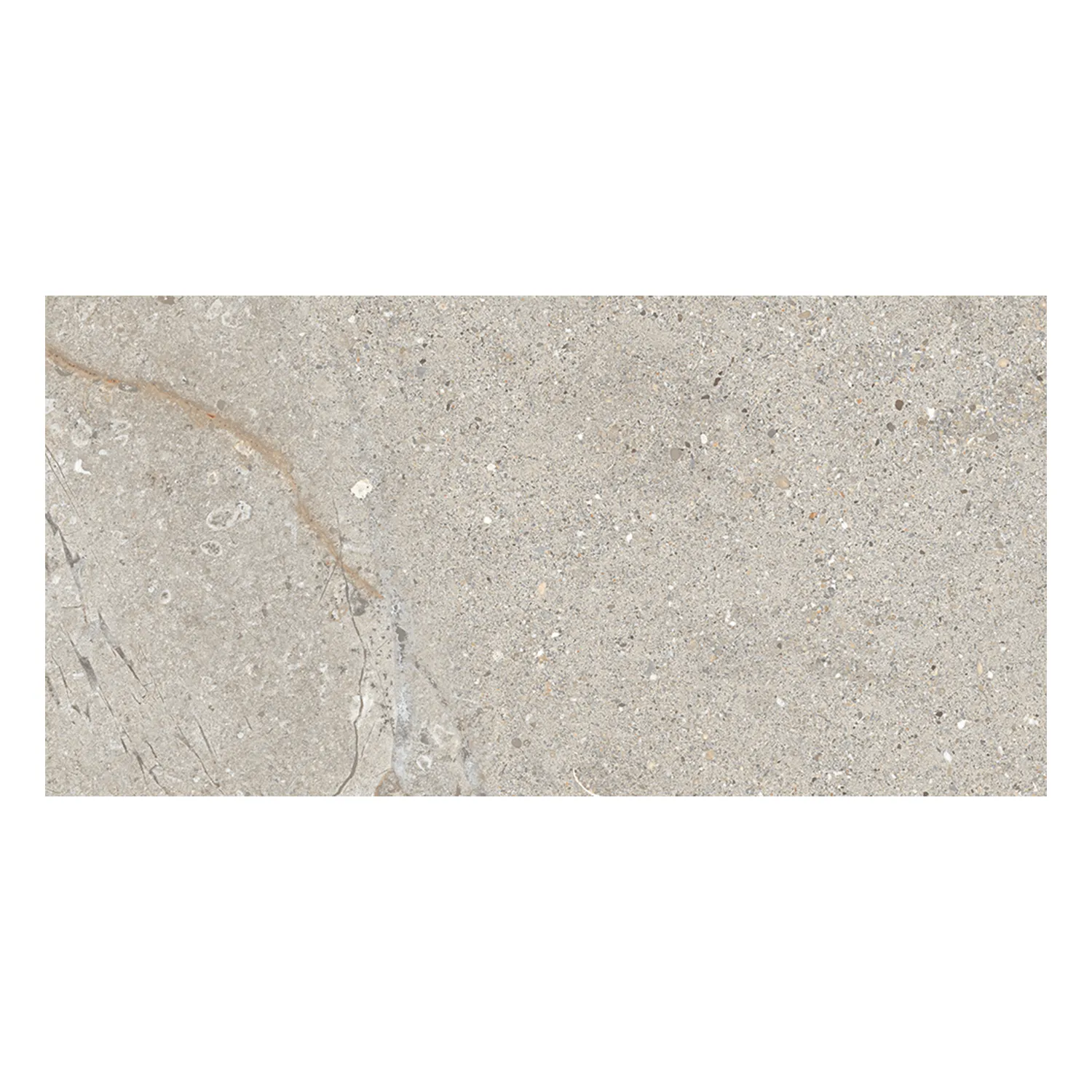 Steinoptik Fliese Crust Taupe 30 x 60 cm