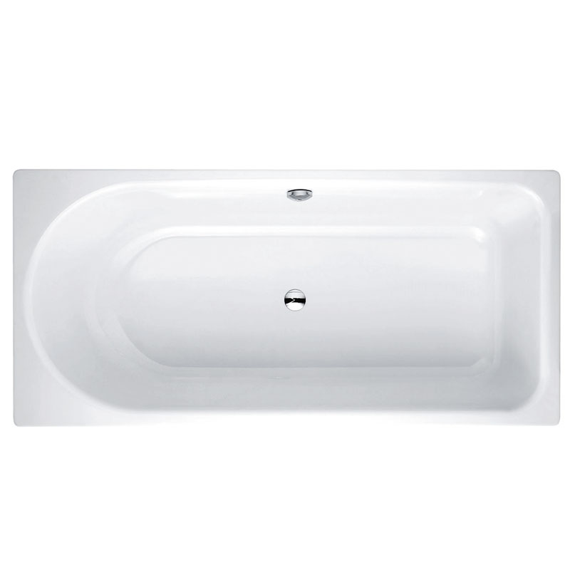 Bette OCEAN LOW-LINE Badewanne 180 x 80 x 38 cm Ü-lauf hinte