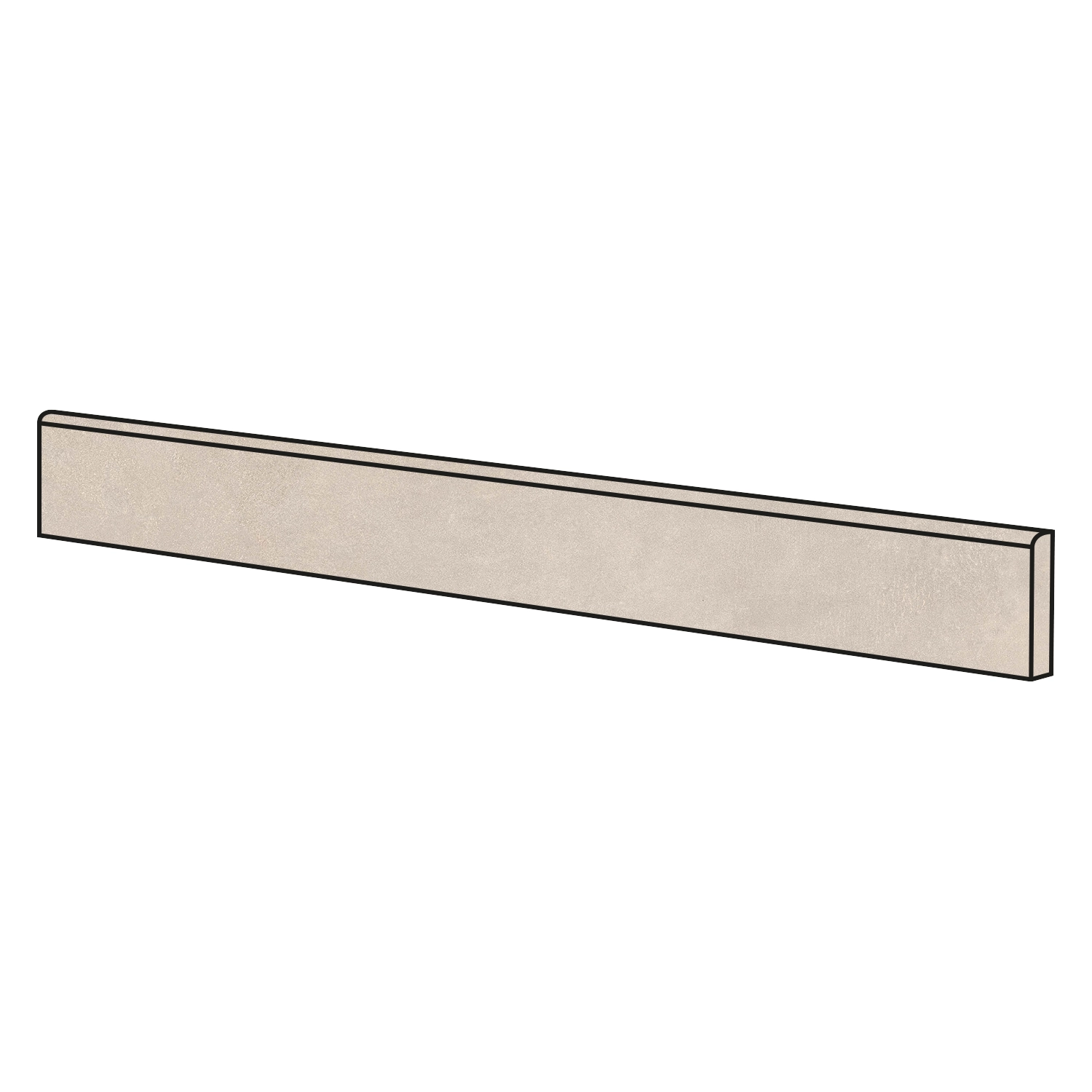 Betonoptik Sockel Italgraniti I Cementi Ivory 7 x 120 cm