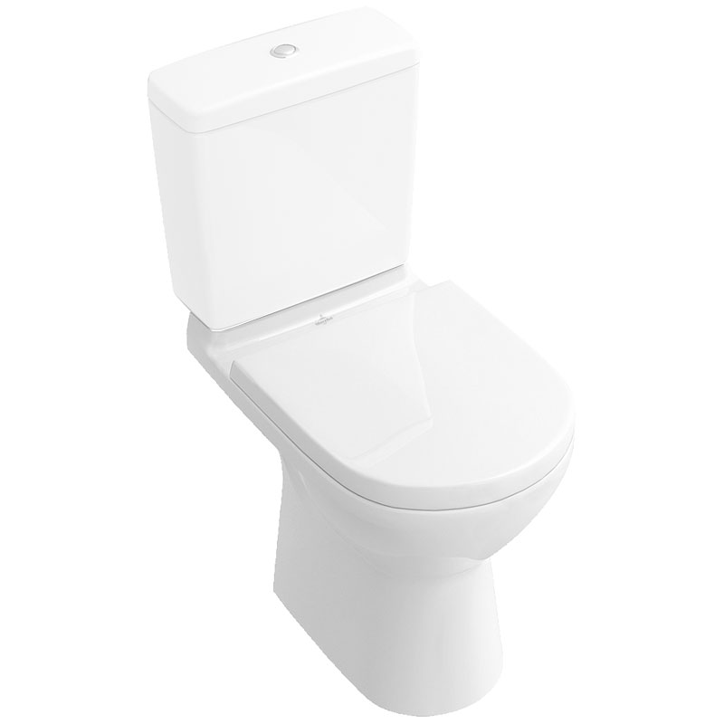 Villeroy & Boch O.Novo Tiefspül WC bodenstehend für Kombination, Abgang senkrecht