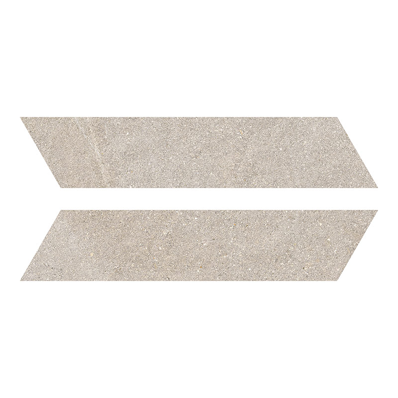 Serenissima Eclettica Argento Chevron DX/SX 11,7 x 52,5 cm Mosaikfliesen