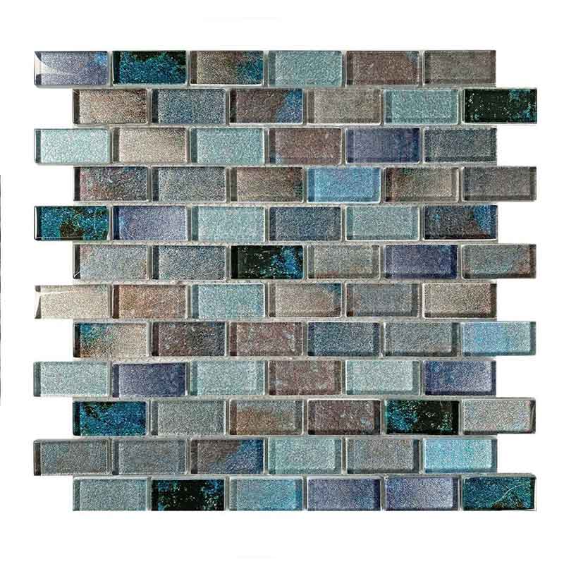 Brick 2,3 Corallo multicolore Mosaikfliesen