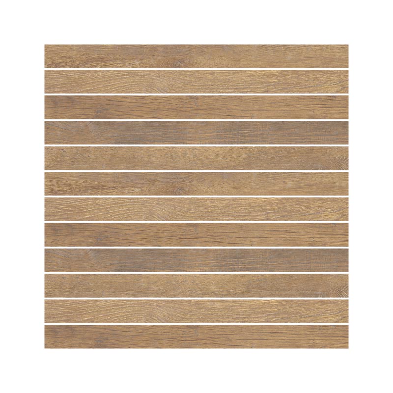 edimaxastor W3 Patinbrown Mosaico Slats Mosaikfliesen