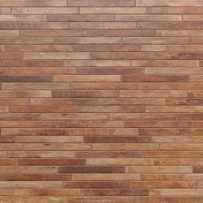 Brick Fischgraet Fliese Nolita Sunset 4,8 x 45 cm Muster
