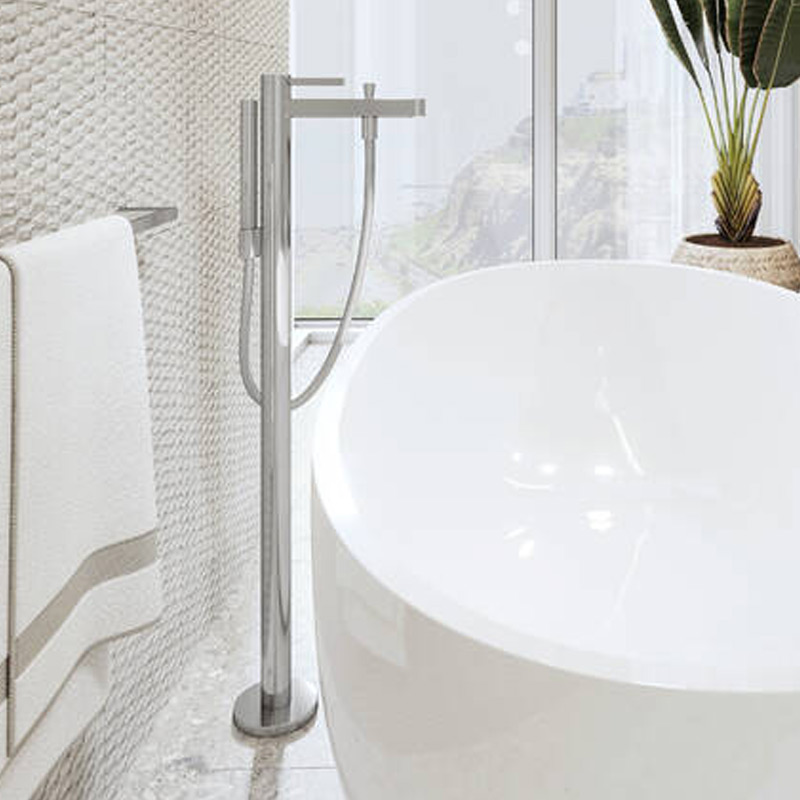 Hansgrohe Finoris Einhebel Wannenmischer bodenstehend