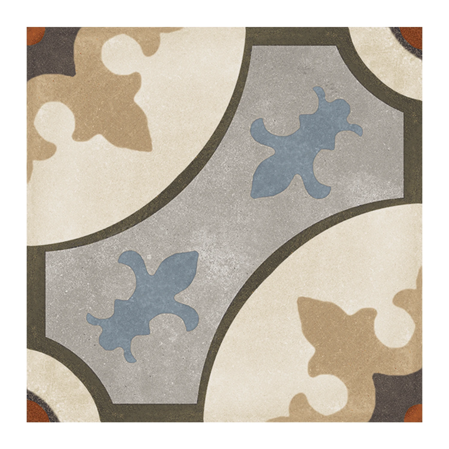 Jugendstil Fliese Design Evo Palazzo Ducale C 20 x 20 cm