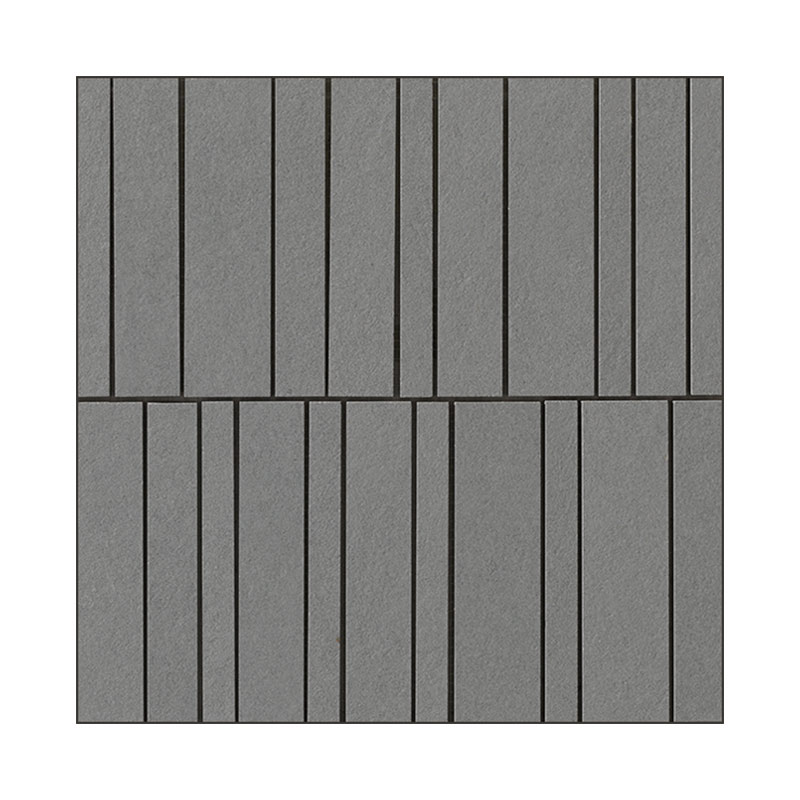 Italgraniti Nuances Antracite Mosaico Listelli StrideUp