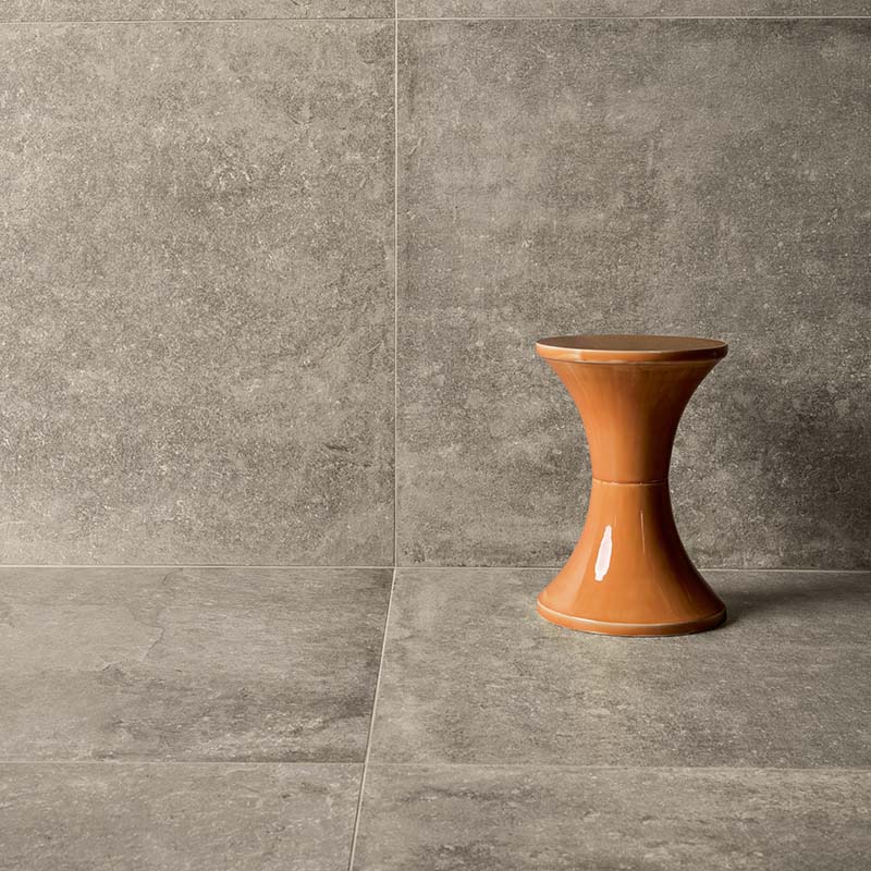 Rustikale Steinoptik Fliese Stone Design Grey 100 x 100 cm