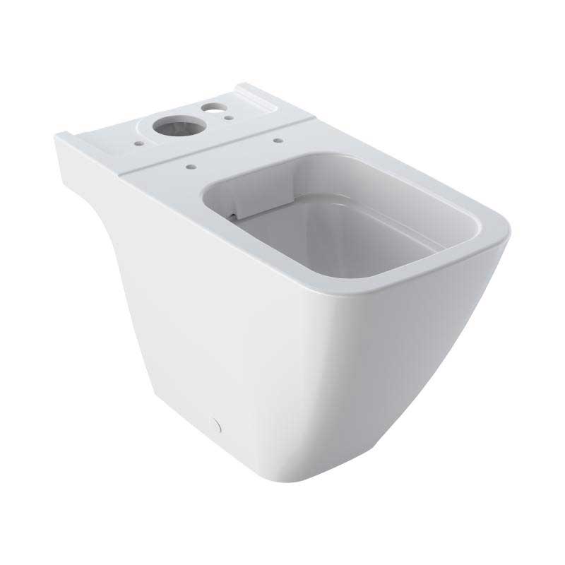 Geberit iCon Square Tiefspül WC Kombination bodenstehend