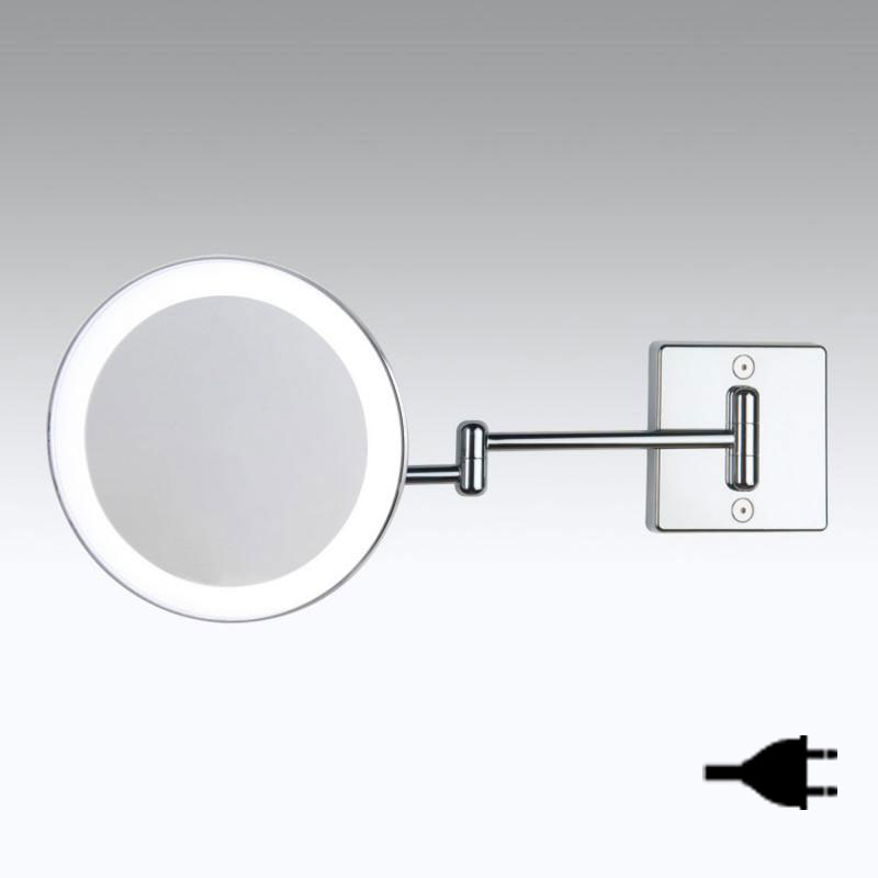 KOH-I-NOOR Discolo LED Kosmetikspiegel Stecker Doppelarm