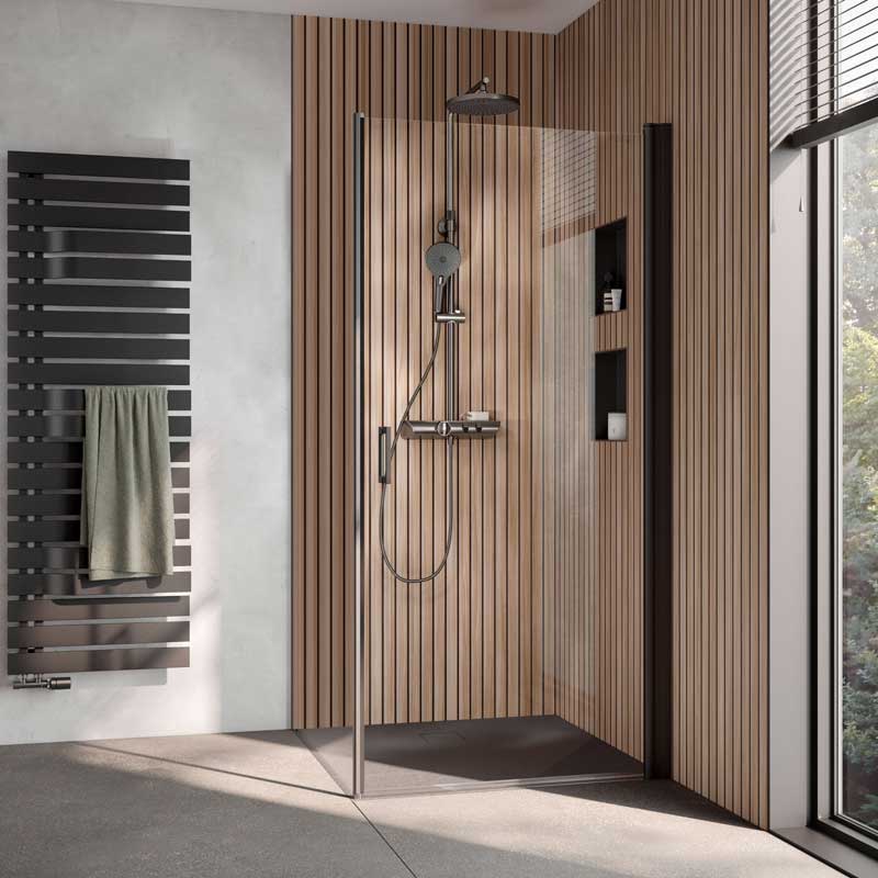 HSK Exklusiv 2.0 Drehtür für Seitenwand 100 cm