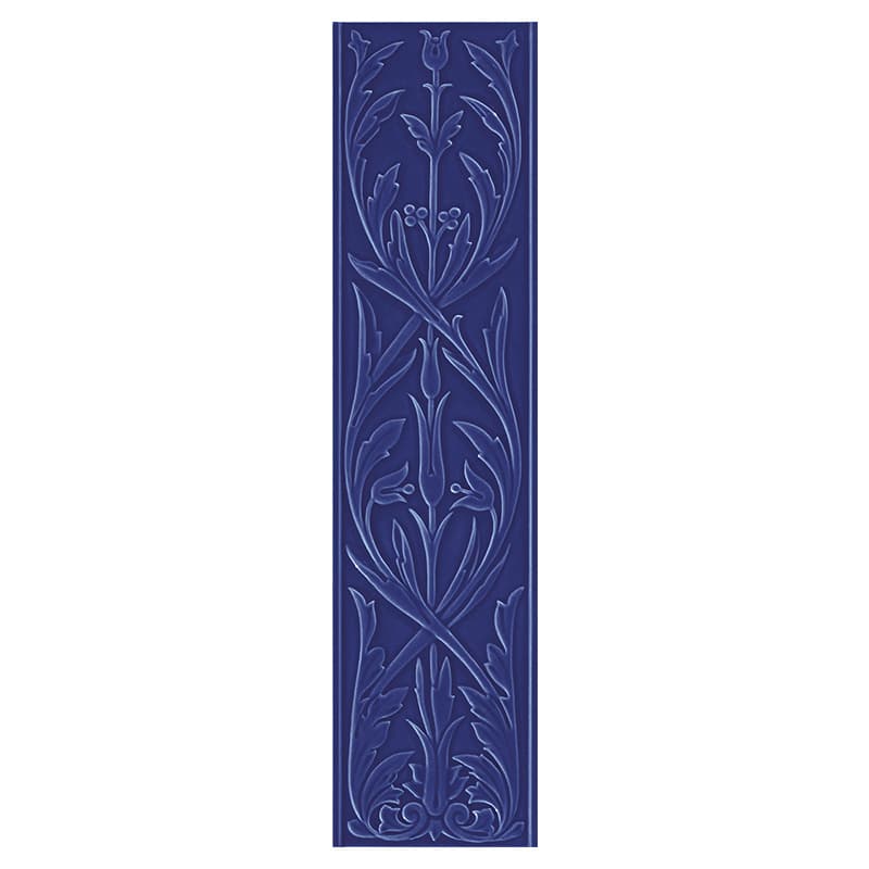 Grazia Epoque Ermitage Cobalt Craquele 20 x 80 cm Wandfliese