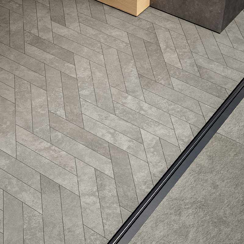 Gigacer Elementa Cool Stone Chevron 63,5 x 11,5 cm Feinsteinzeug 6 mm