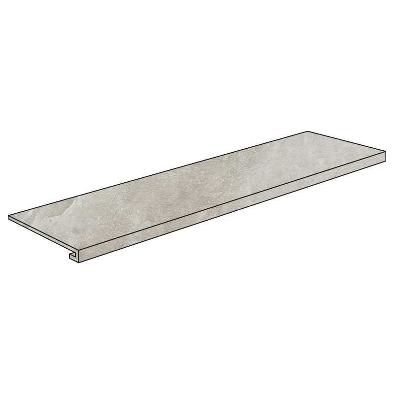Gazzini Monolith Taupe Gradino 33 x 120 cm Stufenplatte