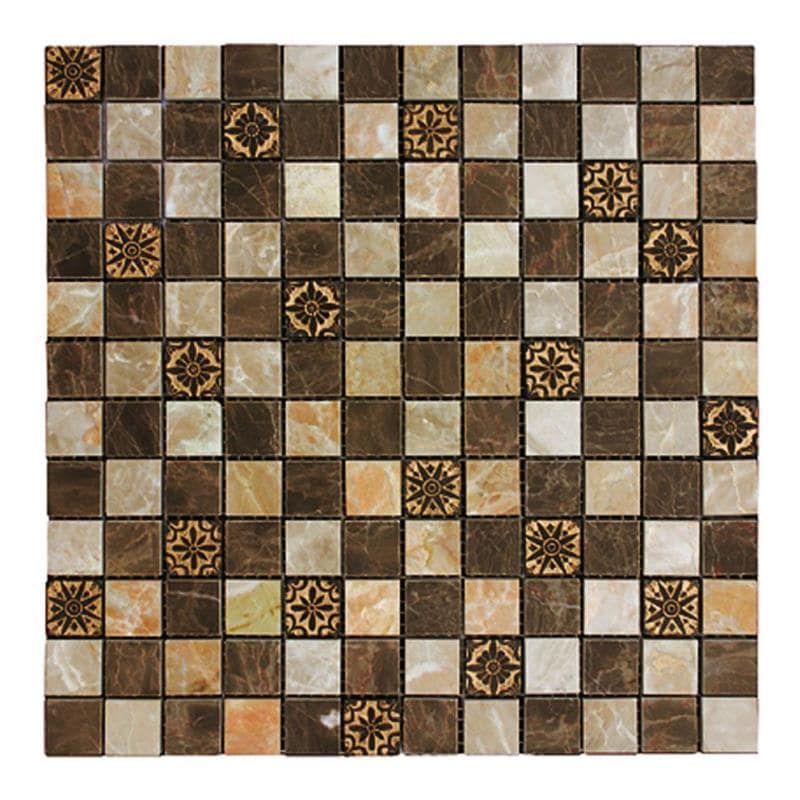 Mix-BRBD satinato 2,3 x 2,3 cm Mosaikfliesen