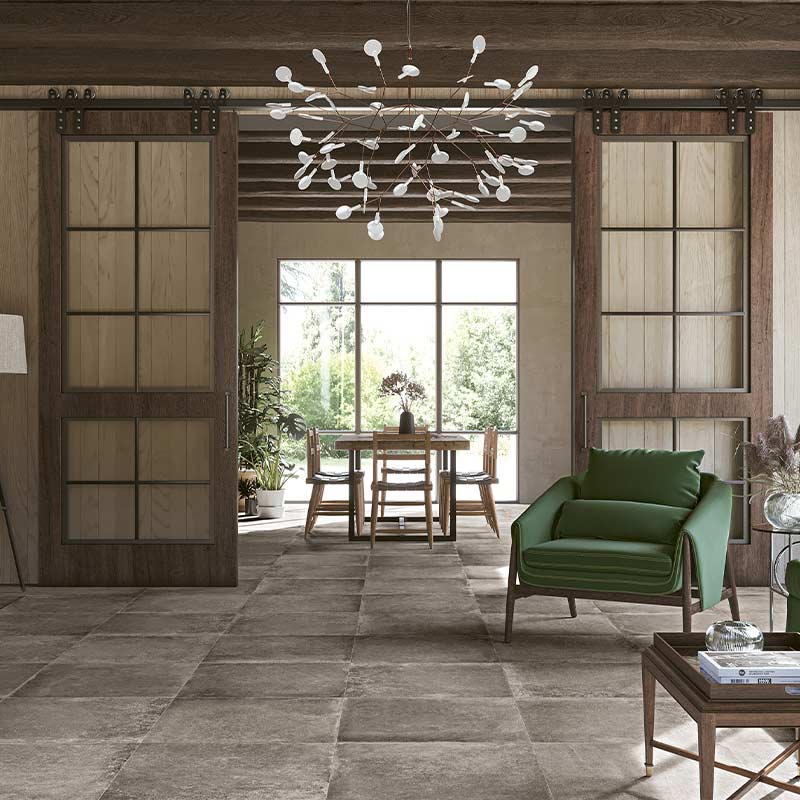 Serenissima Materica Tortora 80 x 80 cm Bodenfliese