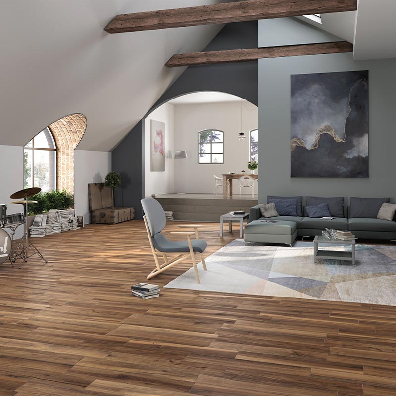 Settecento Plank Myhome Noce 20 x 120 cm