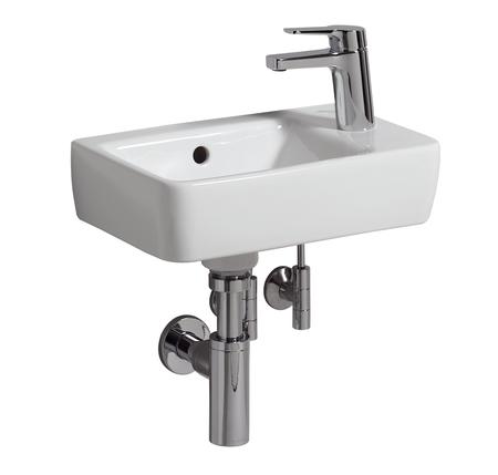 Geberit Renova Compact Handwaschbecken asymmetrisch 40