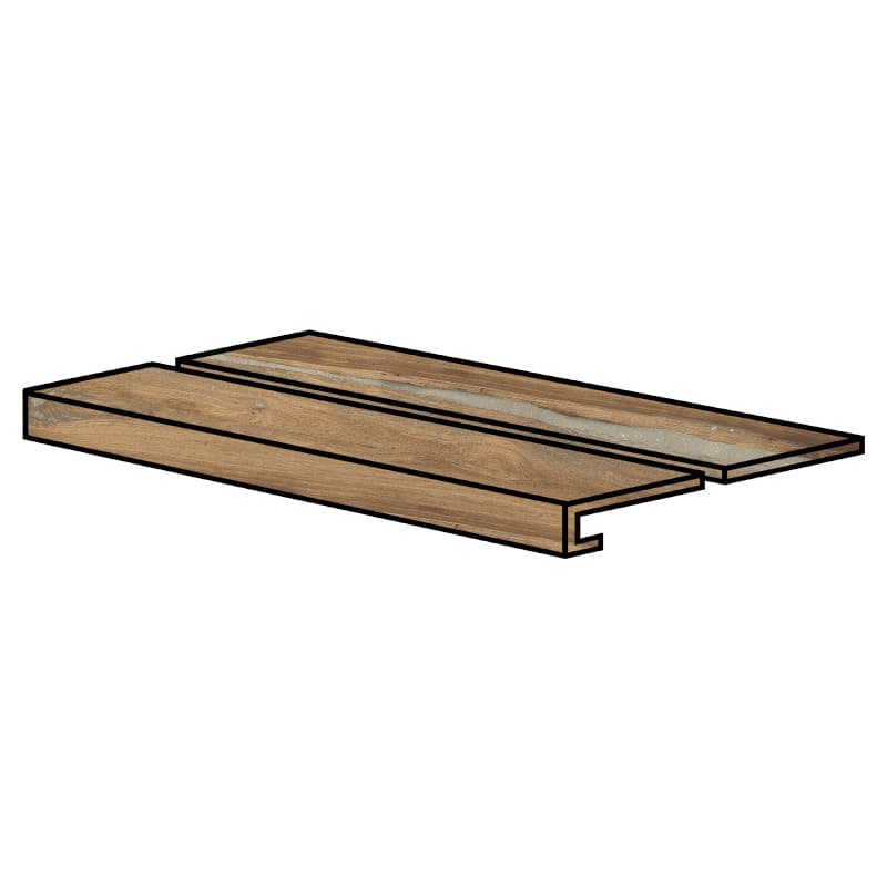 Rondine Infusion Oak 33 x 120 x 4 cm Stufenplatte Holzoptik