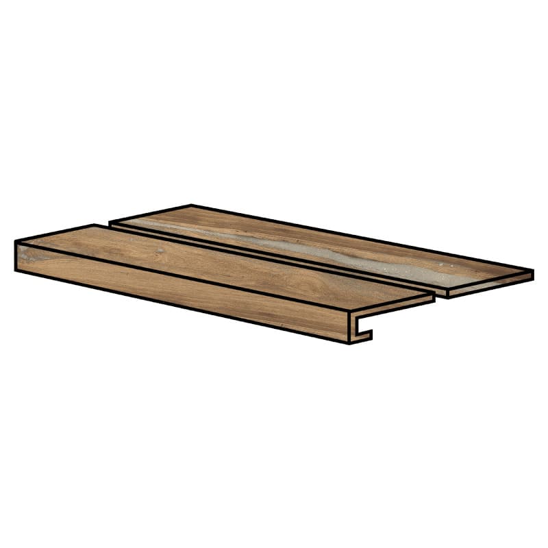 Rondine Infinity Oak 33 x 120 x 4 cm Stufenplatte Holzoptik