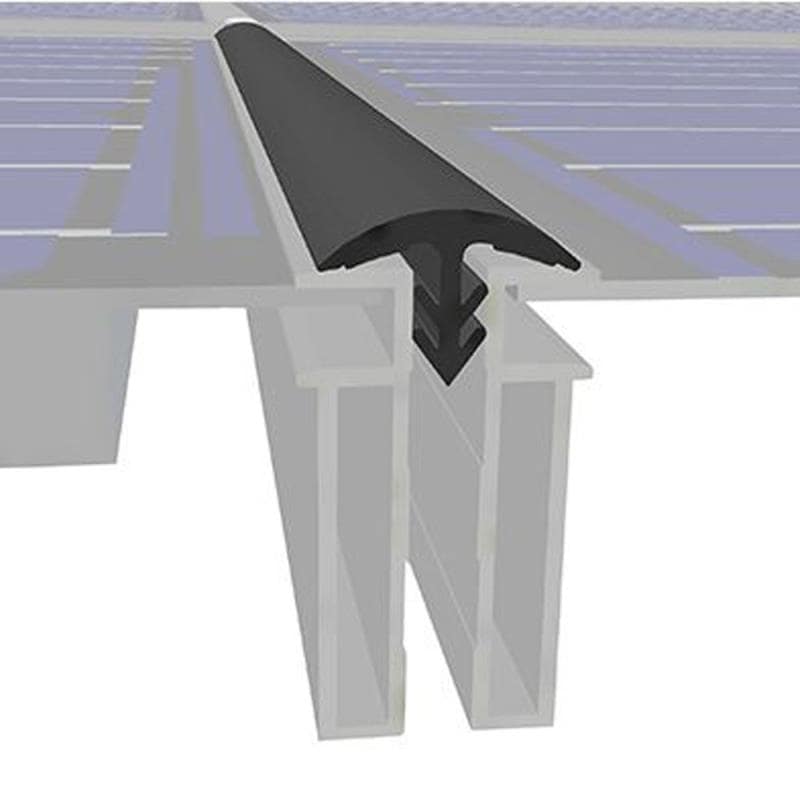 SOL-50 Silikon-Vertikaldichtung schwarz