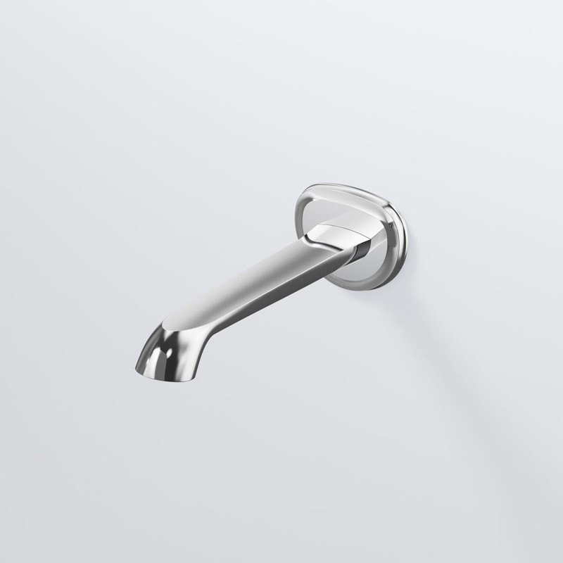 Steinberg Serie 350 Auslauf für Waschtisch oder Wanne 220 mm