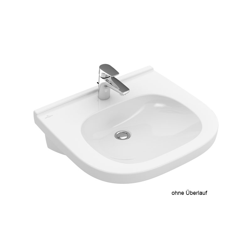 Villeroy & Boch Vicare Waschtisch 55 cm mit Hahnloch