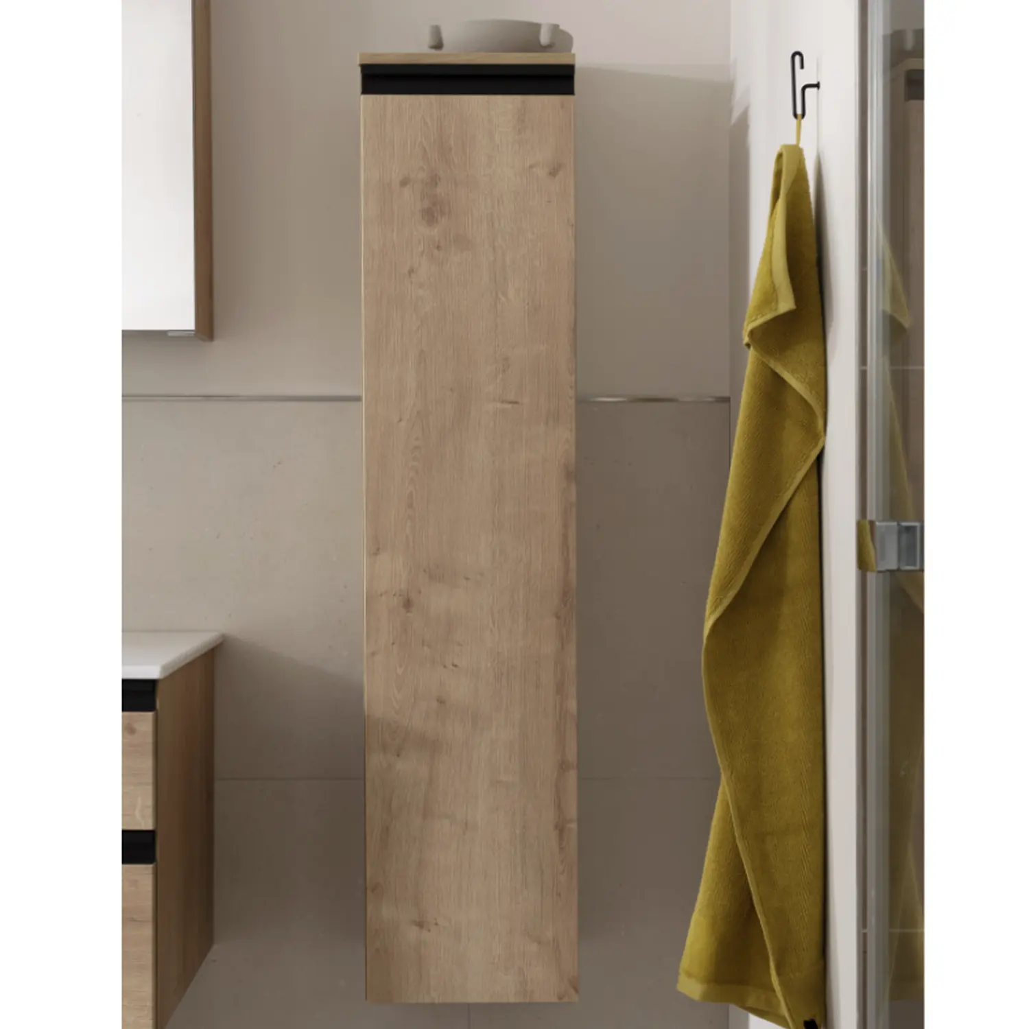 Schöner Wohnen Badmöbel Set Stockholm rechts 4031164003220