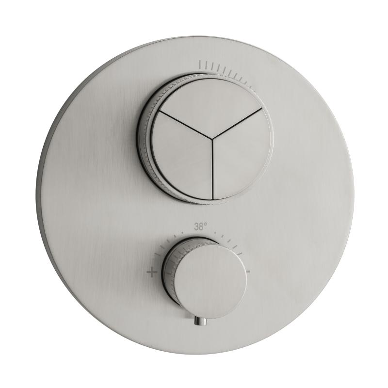 Herzbach Push Round iX Thermostat 3 Verbraucher