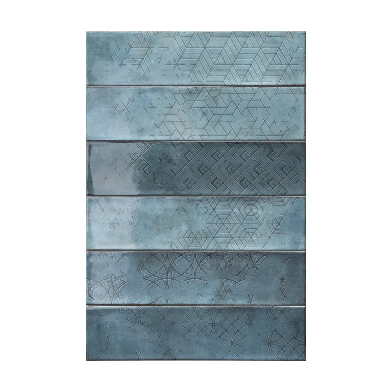 Casa Collection Omnia Decor Blue 7,5 x 30 cm Wandfliese