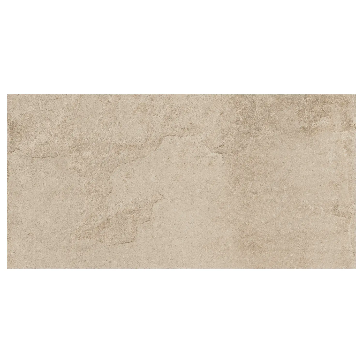 Rustikale Steinoptik Bodenfliese i-stone Cream 60 x 120 cm