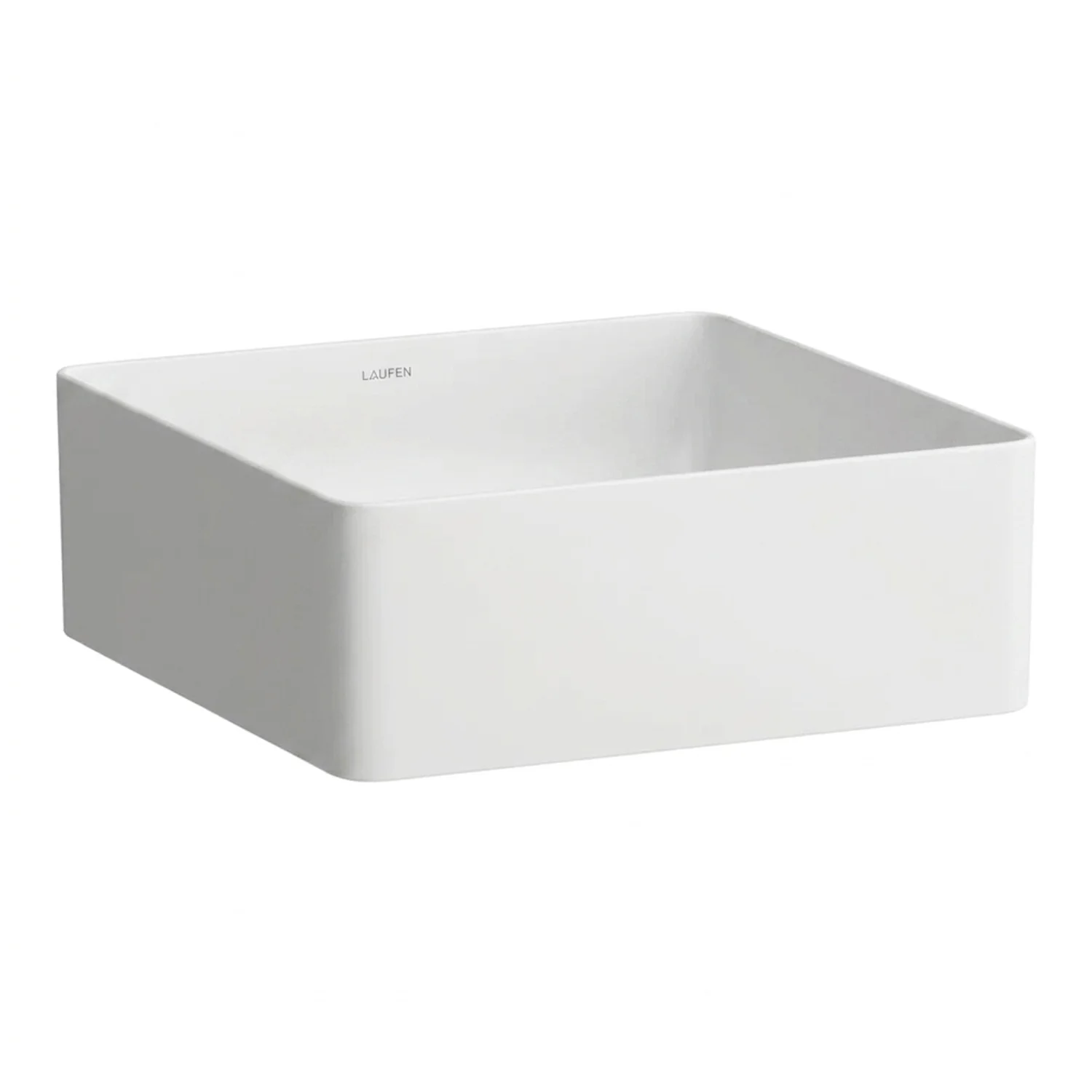 Laufen Saphirkeramik Aufsatz Waschtisch Schale 36 x 36 cm