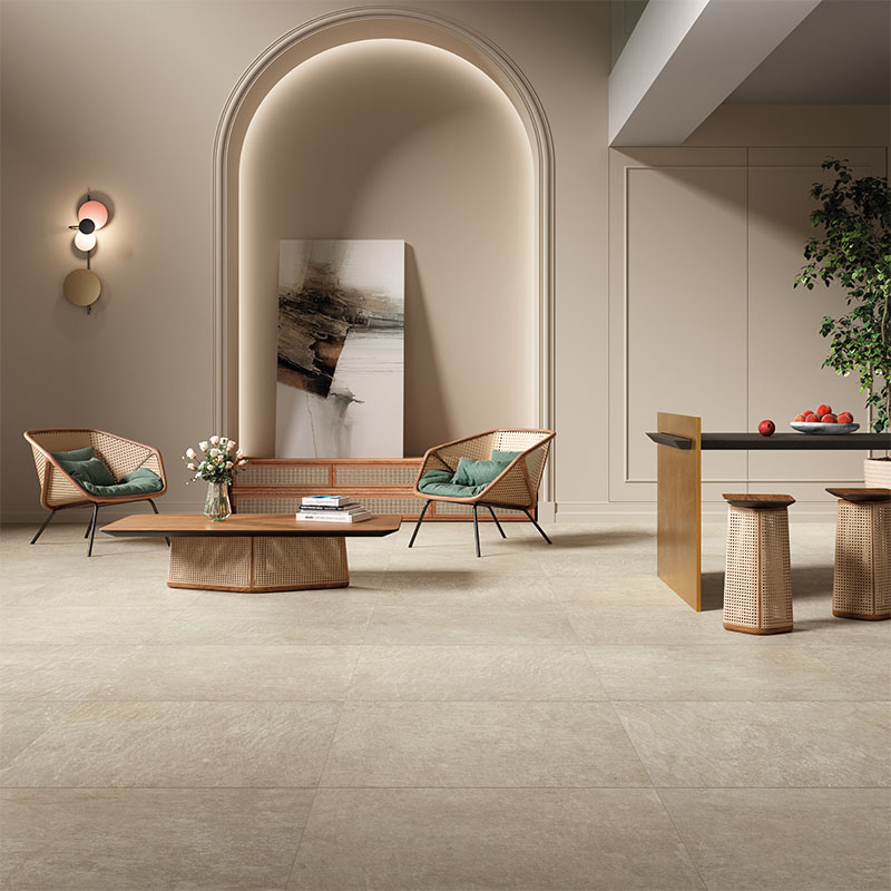 Cercom Absolute Stone Clay 100 x 100 cm Bodenfliese