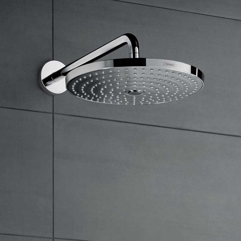 Hansgrohe Raindance Select S 240 2jet EcoSmart Kopfbrause mit Brausearm 390 mm