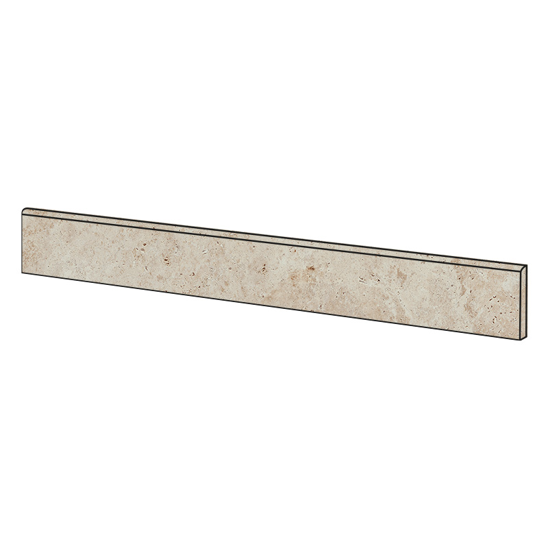 Travertin Sockel In Falda Perlato di Sicilia 6,5 x 100 cm