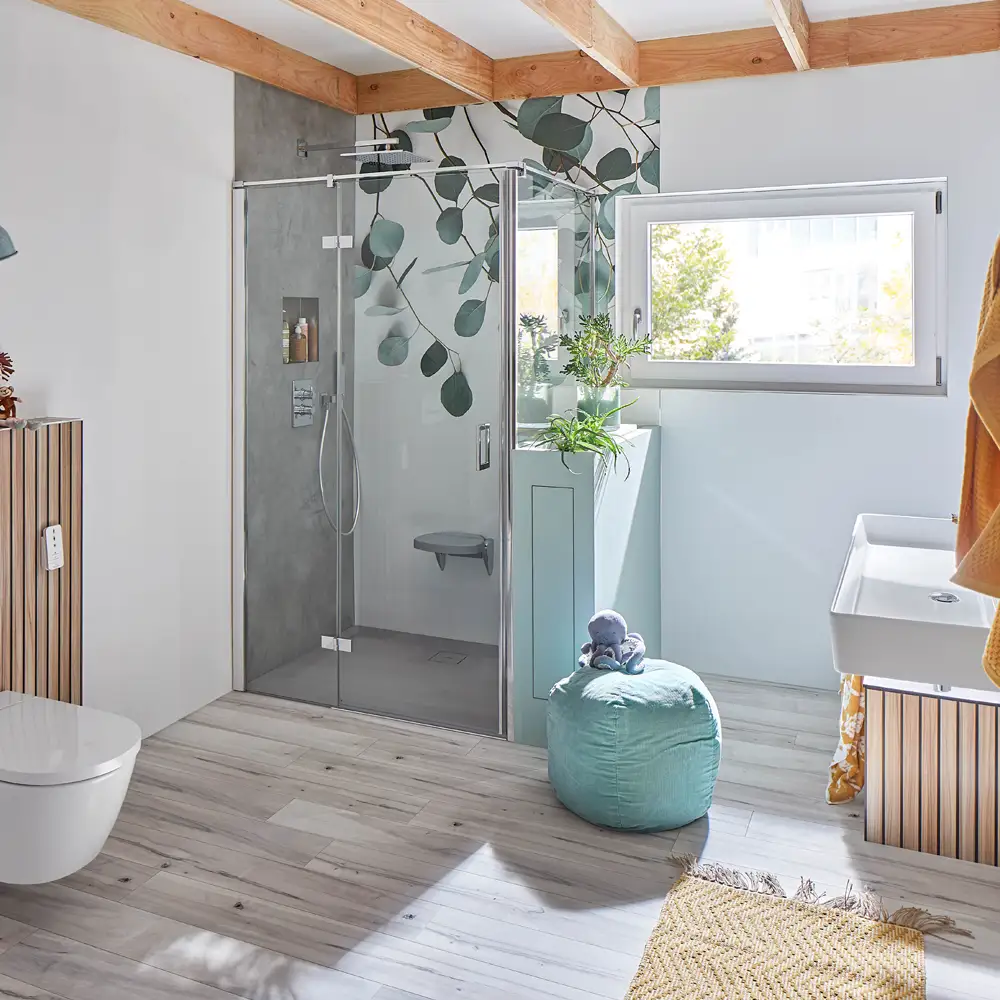 HSK RenoDeco Fotodruck Designplatte Seidenmatt 100 x 255 cm