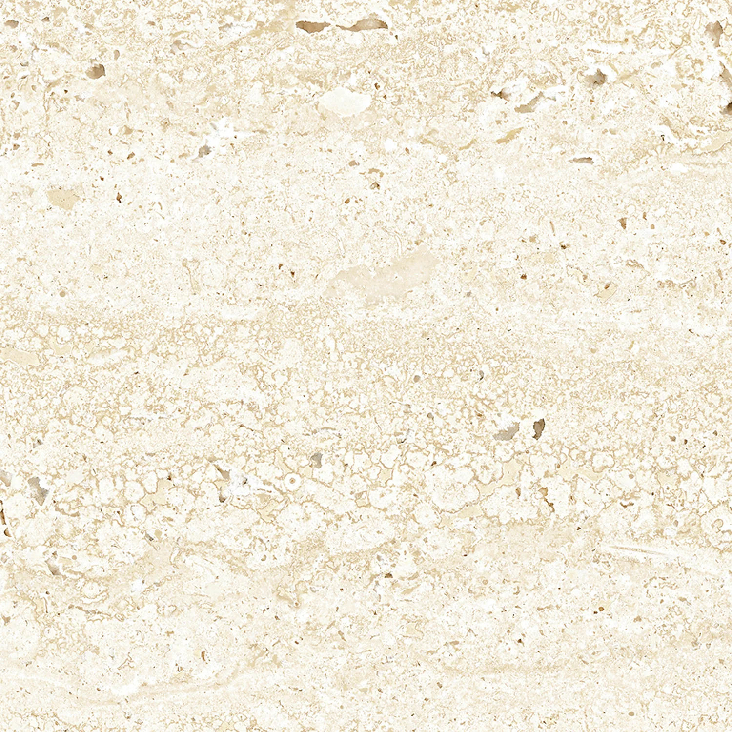 Travertin Fliese Travertino Offwhite 118,6 x 118,6 cm