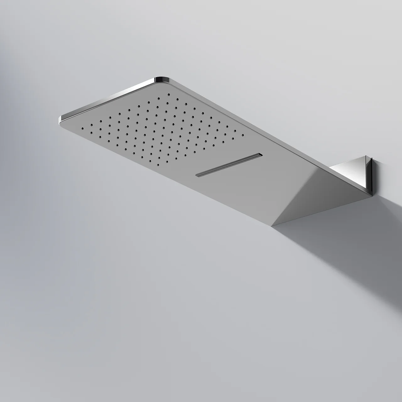 Steinberg Wall Rain Regenpaneel Kopfbrause 2 Strahlarten