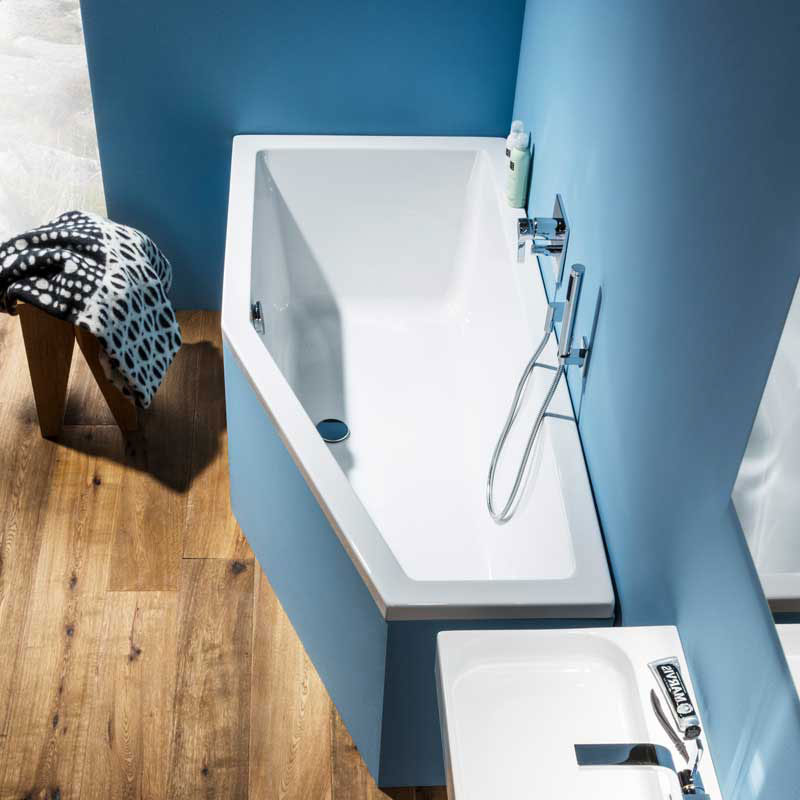 Repabad Livorno Eco Raumspar Badewanne 170 x 75 cm