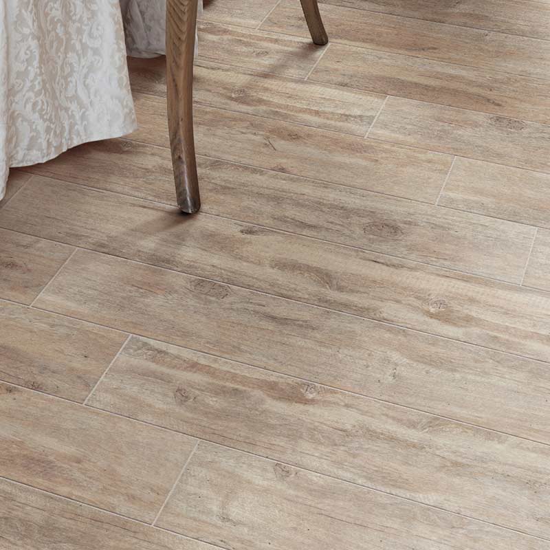 Holzoptik Bodenfliese Sintesi Timber Tortora 20 x 121 cm