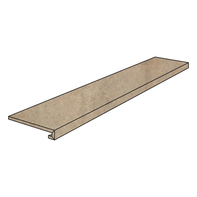 Serenissima Promenade Tan Square 30 x 120 x 3,3 cm Stufenplatte