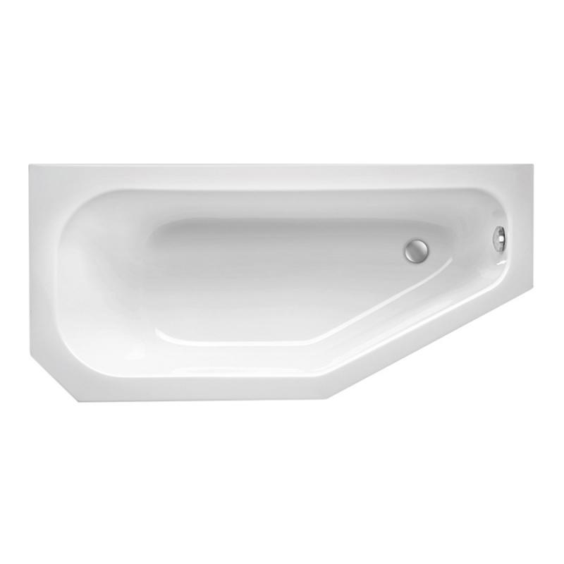 Mauersberger Bursea Raumspar Badewanne 160 x 75 x 44,5 cm Rechts