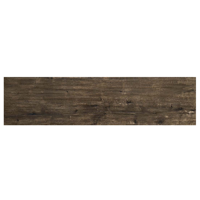 Bodenfliese Dom Logwood Brown Holzoptik 24,4 x 99,8 cm
