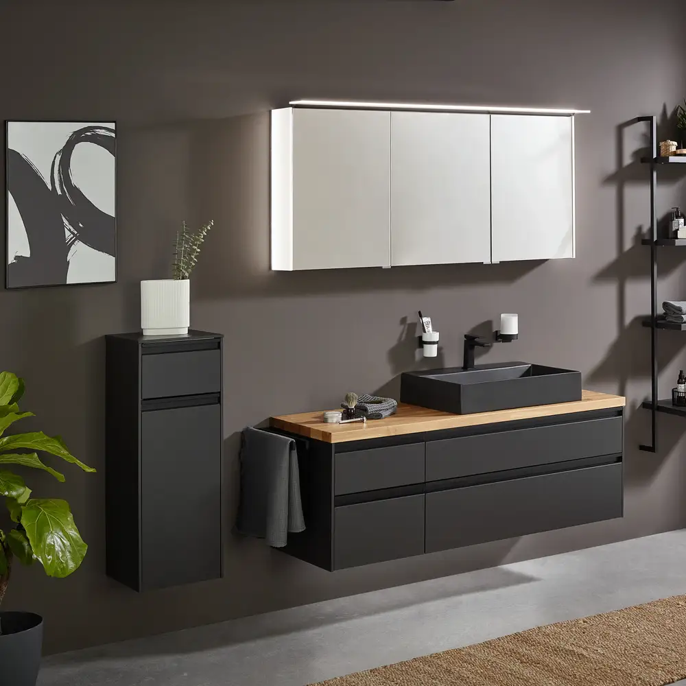 Laguna Highline 200 Waschtischunterschrank asymmetrisch