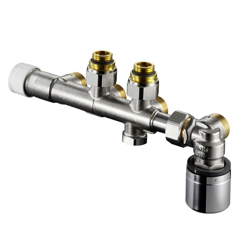 Oventrop Multiblock T-RTL Anschlussarmatur Eck 1/2"