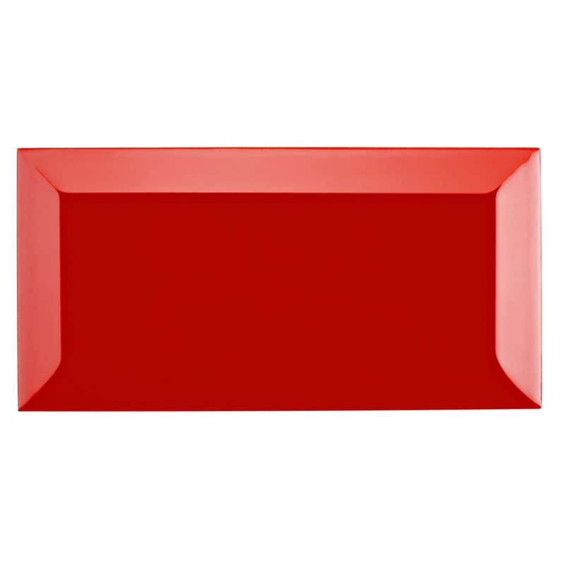 Metro Fliese Lyon 10 x 20 cm Rot